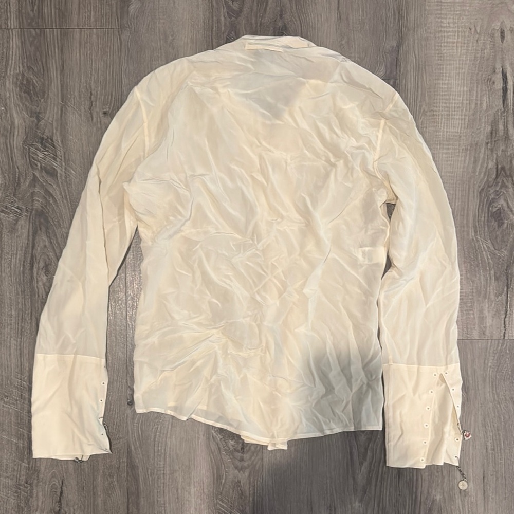 Vintage Jean Paul Gaultier FEMME Cream Blouse - Picture 4 of 7